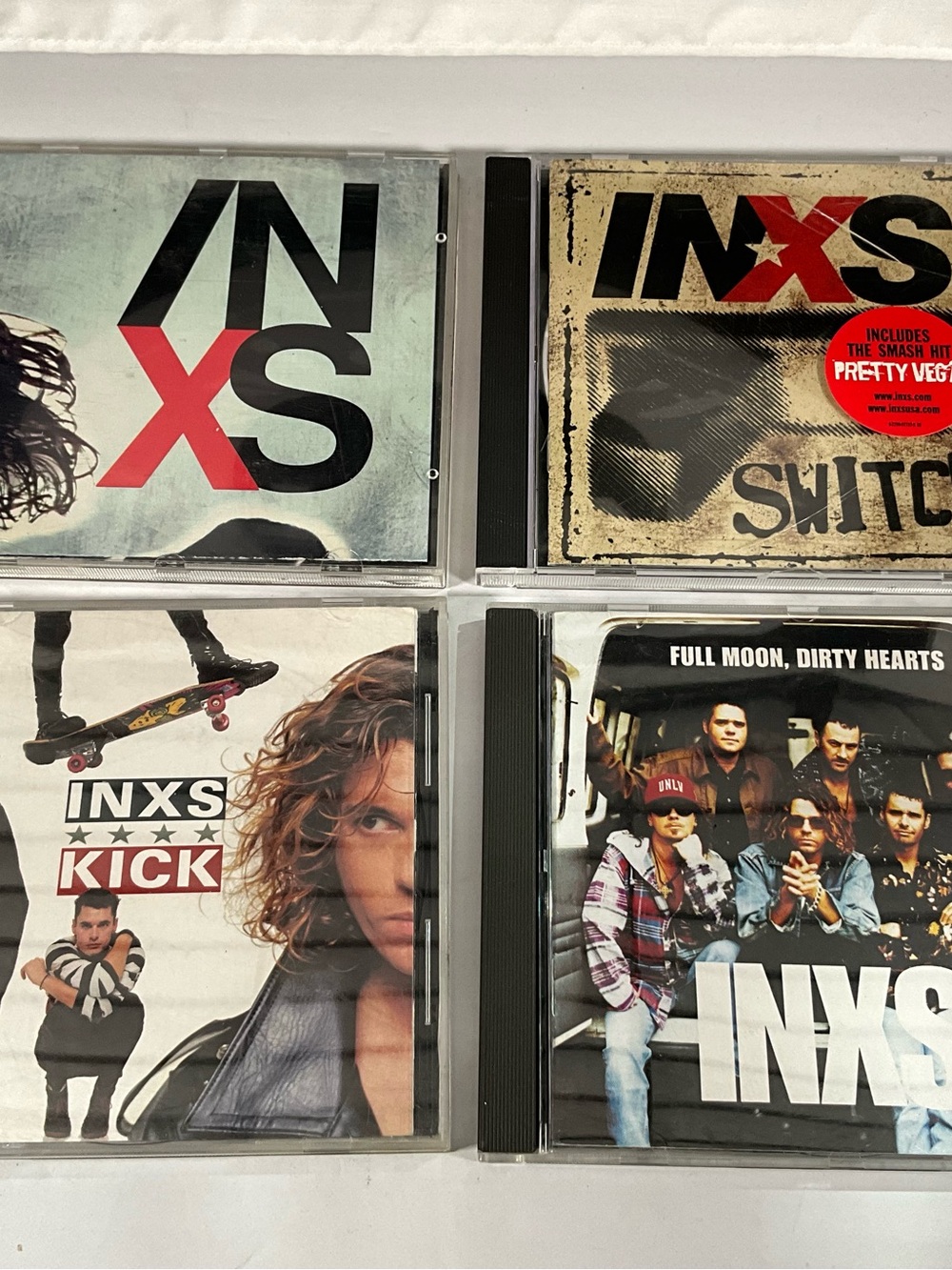 Inxs 4 Cd Lot - Kick, Switch, Self Titled, Etc.
